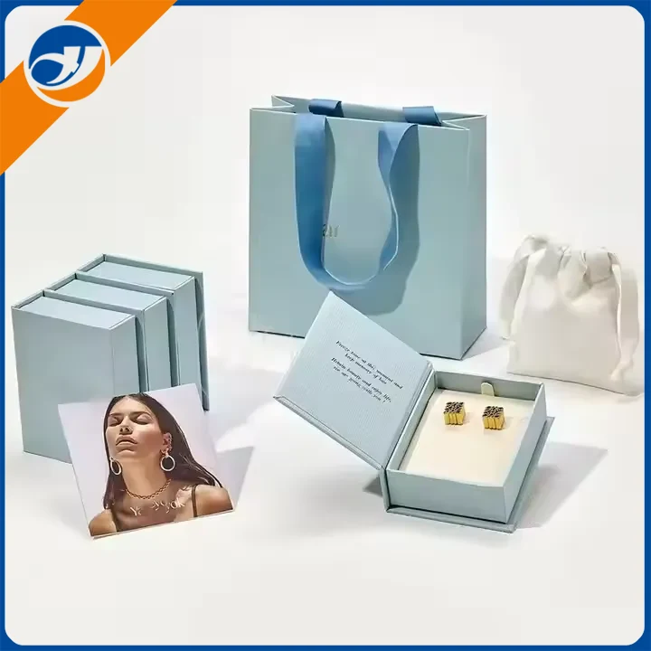 Schmuck-Halsketten-Geschenkbox aus Papier